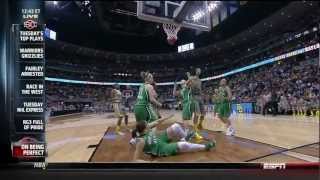 2012  Part 3  ESPN highlights of the Baylor Lady Bears basketball national championship [upl. by Urson]