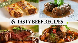 6 Amazing Beef Recipes You Need to Cook [upl. by Fenella]