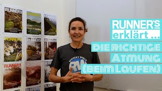 RUNNERS WORLD erklärt  die richtige Atmung beim Laufen [upl. by Burrus]