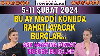 511 Şubat 2024 Nuray Sayarı burç yorumu Bu ay maddi konuda iyi olacak burçlar Aşk hayatına dikkat [upl. by Hanej]