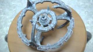 Star Trek Deep Space Nine papercraft model [upl. by Wilburt]