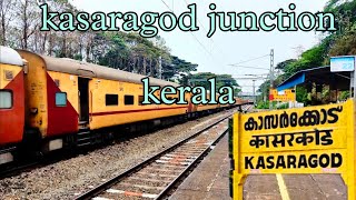 Kasaragod railway station  कासरगोड रेलवे स्टेशन  kasaragod junction kerala [upl. by Dieball669]