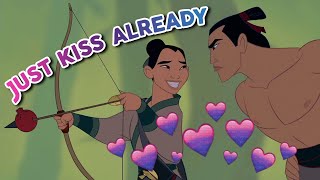 Li Shang having bi feelings for Ping for over 6 and a half minutes straight 🩷💜💙 [upl. by Cai]