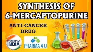 SYNTHESIS OF 6MERCAPTOPURINE  ANTICANCER  PROPERTIES  MECHANISM OF ACTION  USES [upl. by Josephine328]