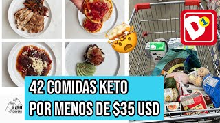 🤩MENÚ SEMANAL DIETA KETO ECONÓMICO  7 DÍAS DE RECETAS KETO LOW COST D1  Manu Echeverri [upl. by Krm]