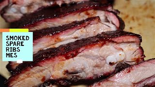 Smoked Spare Ribs Masterbuilt Electric Smoker [upl. by Nishi107]