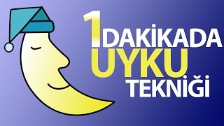 Uyku sorunu olanlar için 1 dakikada uyuma tekniği Açıklamayı okuyun [upl. by Idieh]