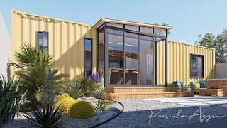 Shipping Container House  Tiny House  Two Bedrooms [upl. by Brouwer]