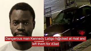 Dangerous man Kennedy Latigo hacked at rival and left them for d3ad crime [upl. by Jephum649]