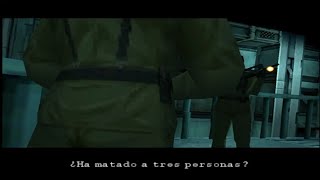 Metal Gear Solid Está escena sale si te descubren una vez [upl. by Wendolyn]