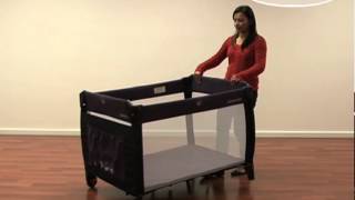 Steelcraft Siesta Portable Cot Baby Mode Melbourne Australia [upl. by Atinot]