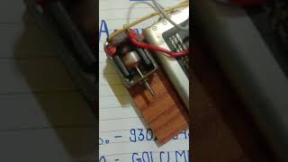 इलेक्ट्रॉनिक experiment shorts motor experiment science electrialdiy dcmotorytshorts [upl. by Alleirbag648]