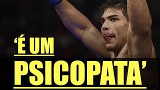 Paulo Borrachinha é um psicopata no UFC  diz Wallid Ismail [upl. by Hesoj]