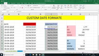 how to date format change in excel ddmmyyyy to mmddyyyy [upl. by Naghem]