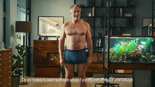 TENA Men Absorbent Protectors Advert I Discreet Incontinence Protection for Men [upl. by Hal]