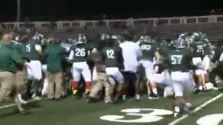 Coaches Fight In Massive Brawl During High School Football Game [upl. by Nitsirc]