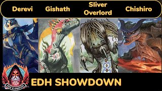 Somehow IT Returned Derevi VS Gishath VS Sliver Overlord VS Chishiro [upl. by Tonina966]