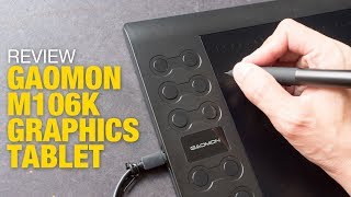 Review Gaomon M106K Graphics Tablet [upl. by Patton478]