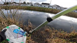 Maynooth Harbour Ireland┃Litter Pick Walking Tour┃4K 60fps UHD [upl. by Melquist]