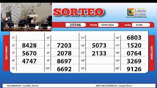 Sorteo de Quiniela POCEADA CORDOBESA N° 1814  15052023 [upl. by Candida595]