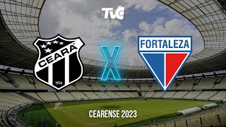 🔴 AO VIVO Ceará x Fortaleza  Final Cearense  Partida 2 [upl. by Essilevi]