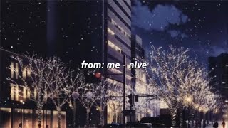 from me  nive lyrics [upl. by Telracs]