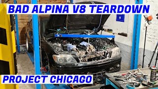 Broken Alpina Is Hiding Secrets and a NAIL Literally  Supercharged B7  Project Chicago Part 2 [upl. by Noah]