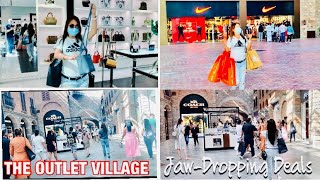 The Outlet Village  Dubai Supper SalesJawDropping Deals  Whynestyle [upl. by Gader]