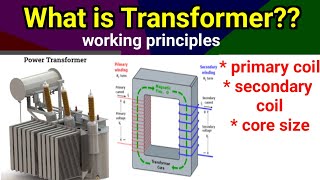 What is Transformer  working principles [upl. by Lahcsap880]