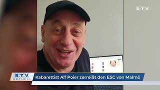 Kabarettist Alf Poier zerreißt den ESC von Malmö [upl. by Chaunce]