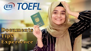 My TOEFL Test Day Experience  Documents Required Tips to share Maryam [upl. by Aerdnod]