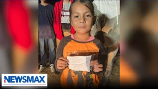 7 year old girl walks from Honduras to Texas amid dangerous days at Southern Border  Jaeson Jones [upl. by Assilim]