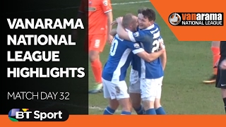 Vanarama National League Highlights Matchday 46 [upl. by Annwahs]