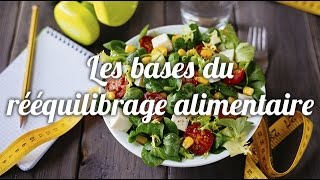 Les bases d’un rééquilibrage alimentaire [upl. by Anaej639]