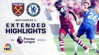 West Ham United v Chelsea  PREMIER LEAGUE HIGHLIGHTS  8202023  NBC Sports [upl. by Romaine599]