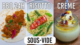 Mis tres recetas para RONER favoritas sousvide [upl. by Attenehs]