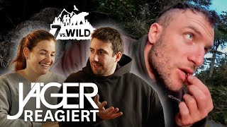 Papaplatte mit PROBLEMEN im WALD  JÄGER Reagiert auf 7 vs Wild Folge 7 [upl. by Shanda]