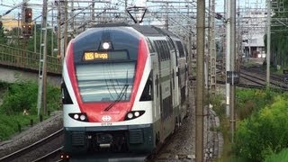 Swiss TrainsZüge am Brennpunkt  Eisenbahn In Der Schweiz [upl. by Attayek]