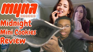 Myna Snacks  MIDNIGHT COOKIES UNBOXING  TASTE TEST  REVIEW [upl. by Lund]