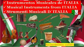 🌏 Instrumentos Musicales de ITALIAInstruments Musical from ITALYStrumenti musicali dallITALIA [upl. by Dud]