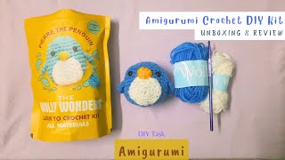 Wolly Wonders  Amigurumi Crochet DIY Kit for beginners 1  Unboxing and Review  DIY Art amp Craft [upl. by Merkley]