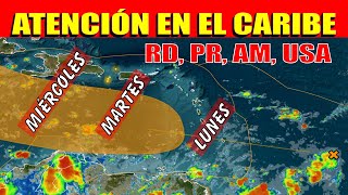 🚨ALERTA DE LLUVIAS REPÚBLICADOMINICANA ONDA TROPICAL INCIDIENDO COE INDOMET ClimaRD PuntaCana [upl. by Roddie]