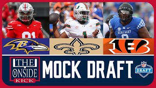 2025 NFL Mock Draft Picks 2132 [upl. by Oicatsana]