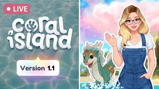 🔴 The Story Finale Land amp Sea Update is HERE 🏝️🥳  Coral Island 11 [upl. by Liw593]