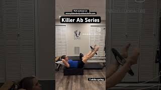 Killer Ab Series on Reformer [upl. by Fredella]