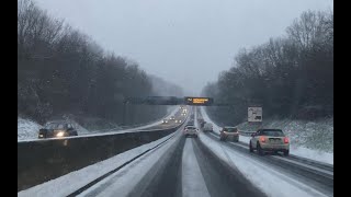 Neige sur Paris ce Lundi soir  La neige se dirige en Normandie pour Mardi 9 Janvier 2024  Suivi [upl. by Bernie31]