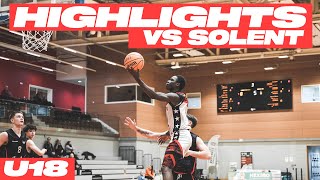 Solent Kestrels vs London Elite  202223 NBL U18 National Cup Highlights [upl. by Ahtela]