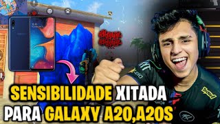 SENSI  DPI GALAXY A20 A20S NOVA ATUALIZAÇÃO FREE FIRE 2024 [upl. by Osbourn]