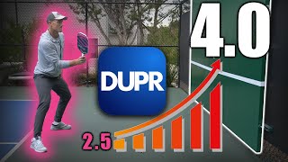 FAST DUPR BOOST 30 MIN Pickleball Wall Drill [upl. by Aseyt]