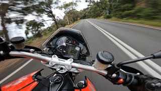 Aprilia Dorsoduro 1200 onboard [upl. by Ymme]